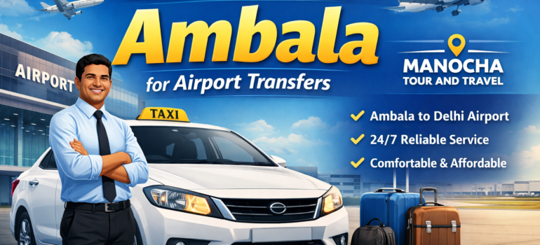 Best Taxi Service in Ambala for Airport Transfers – Complete Travel Guide