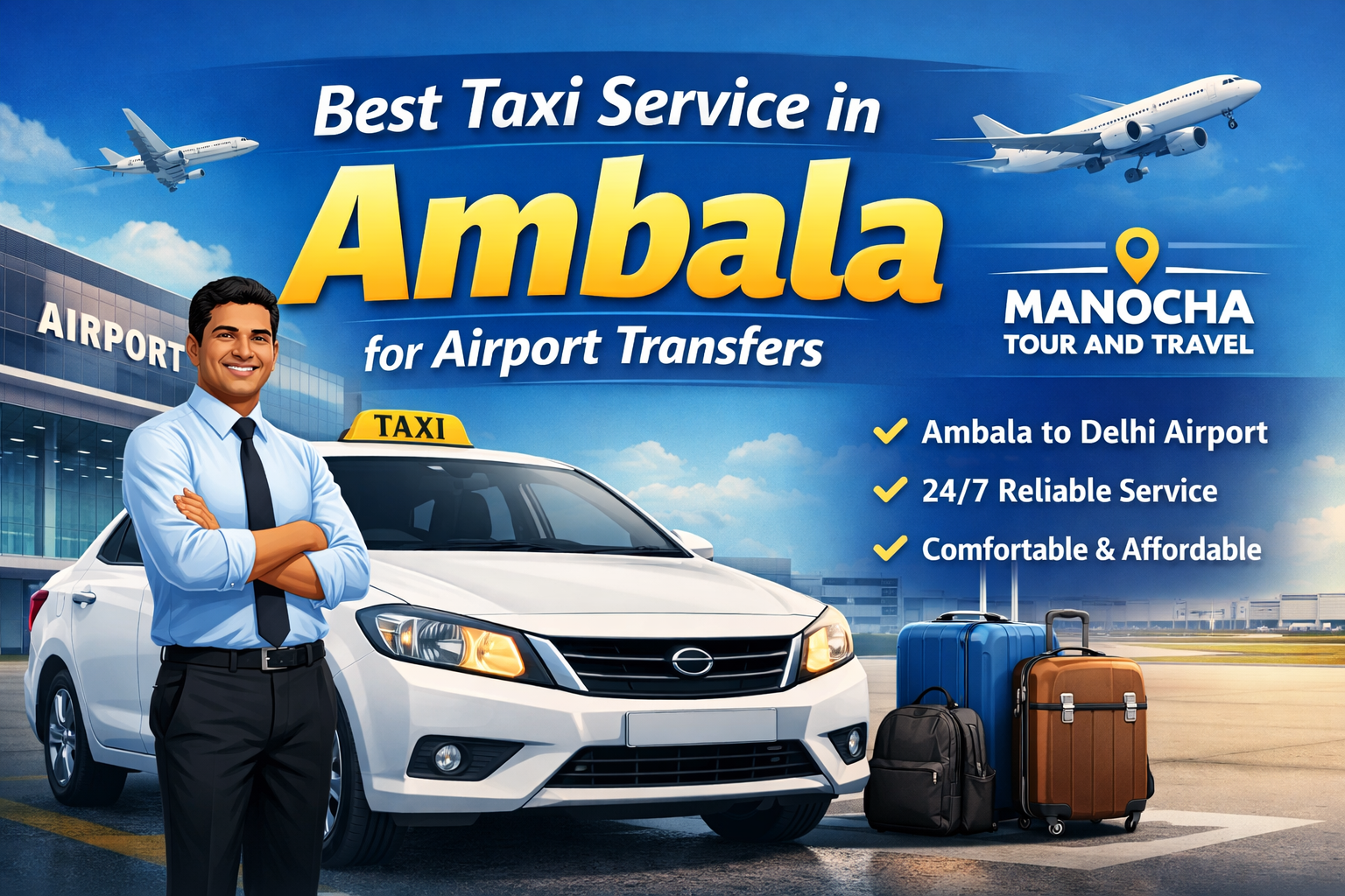 Airport Pickup Service Ambala