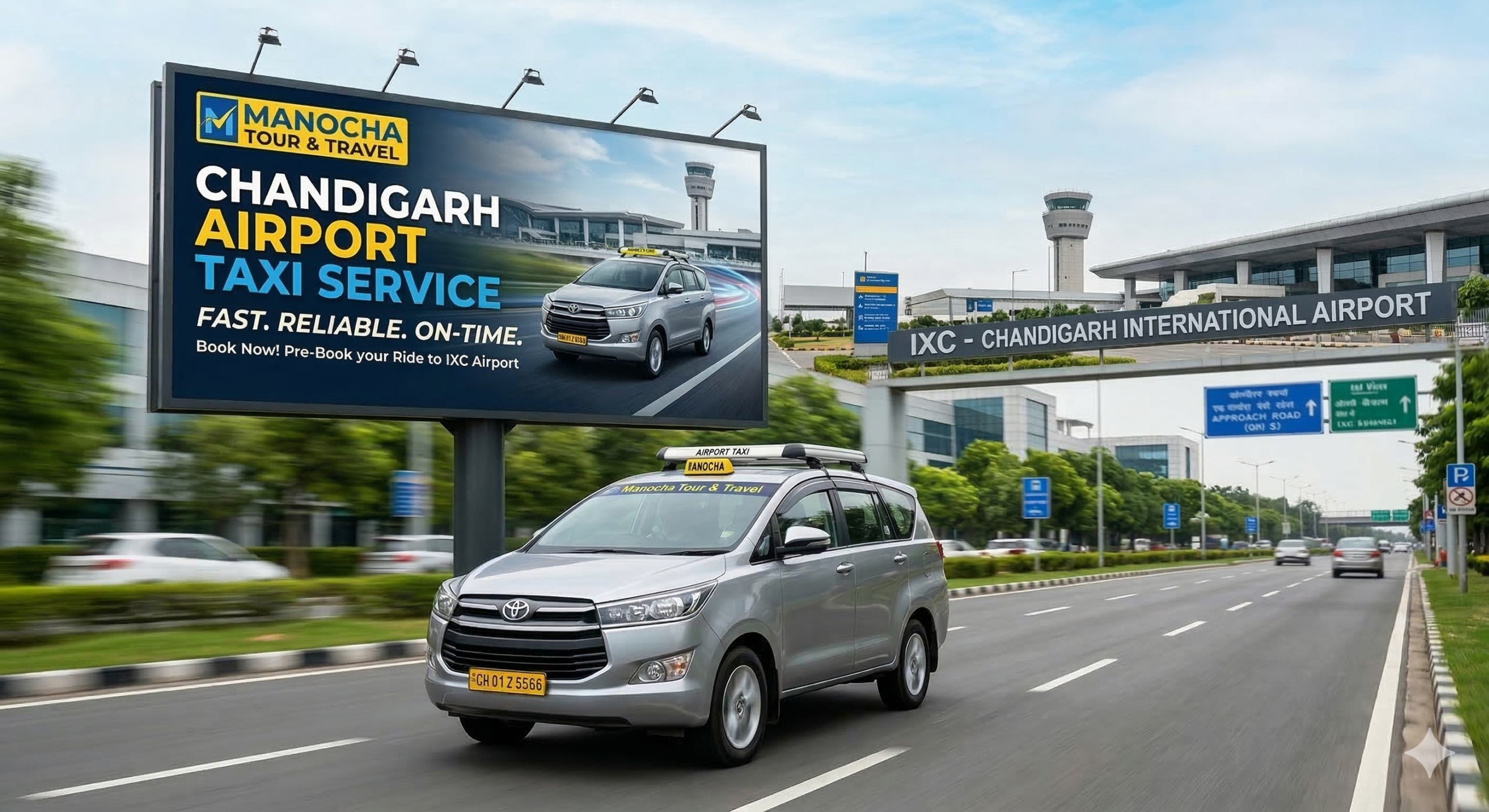 Chandigarh Airport Taxi Service