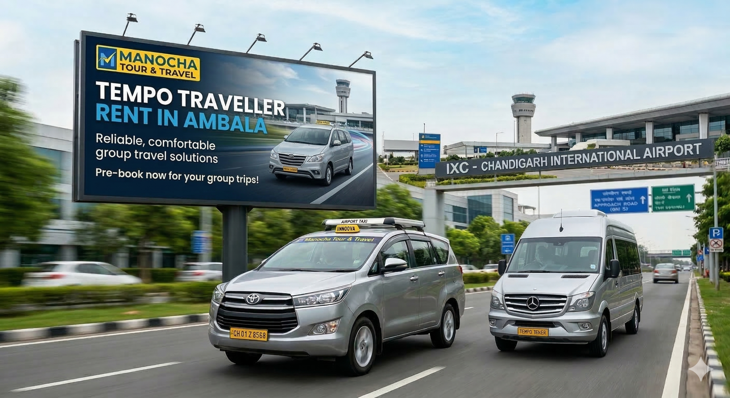 tempo traveller rent in Ambala