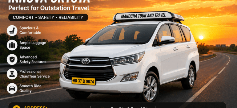 Why Innova Crysta is Perfect for Outstation Travel