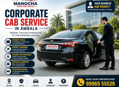 Corporate Cab Service in Ambala