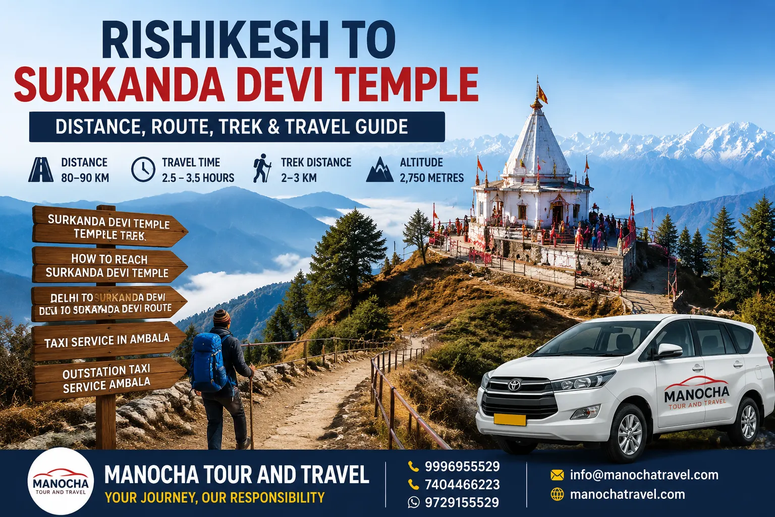 Surkanda Devi Temple Trek