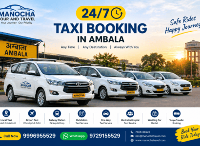 24/7 Taxi Booking in Ambala
