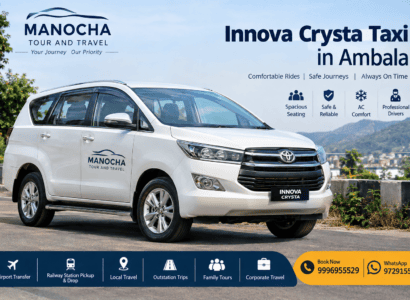 Innova Crysta Taxi Ambala
