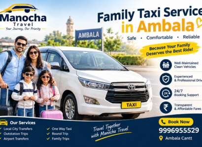 Family Taxi Service in Ambala