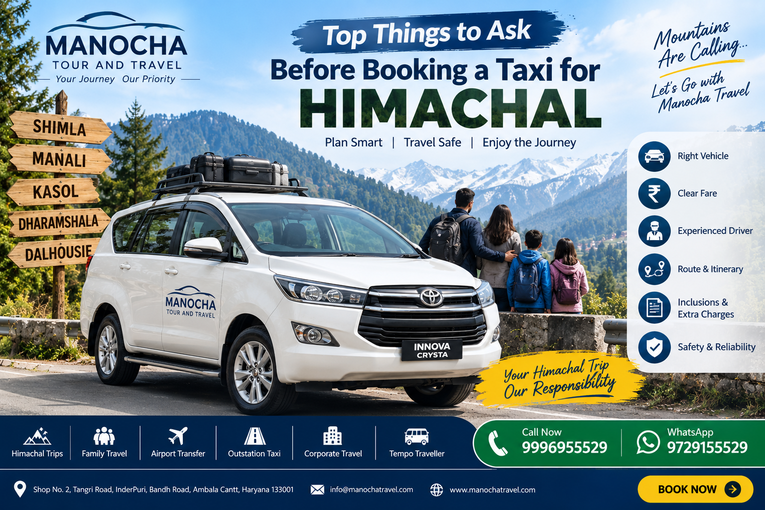 Taxi for Himachal